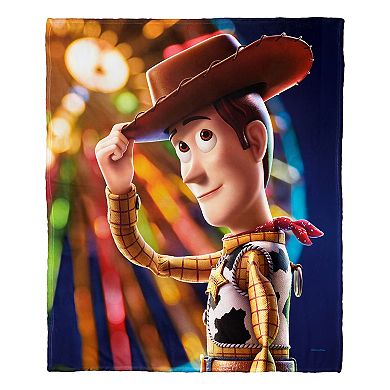 Disney / Pixar's Toy Story Woody Bright Silk Touch Throw Blanket