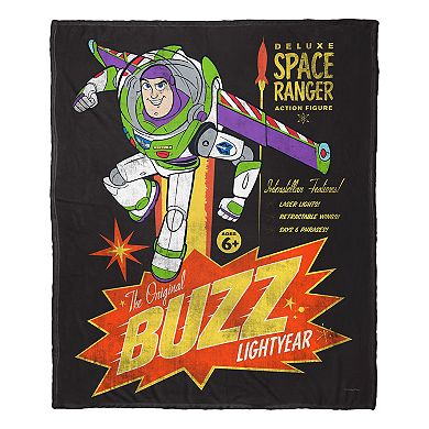 Disney / Pixar's Toy Story, Vintage Buzz Silk Touch Throw Blanket