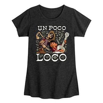 Disney's Coco Girls 7-16 Un Poco Loco Tee