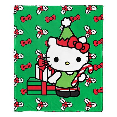Hello Kitty, "Good Or Bad" Silk Touch Throw Blanket