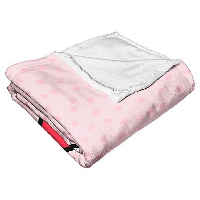 Hello Kitty Candy Cane Kitty Throw Blanket