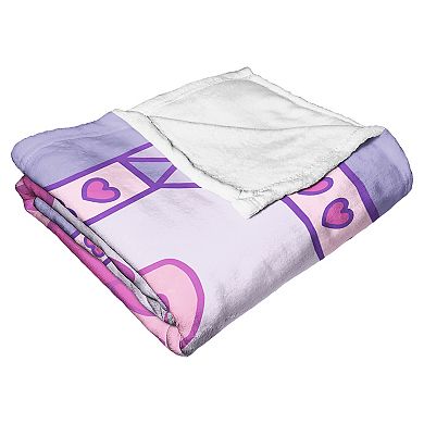 Hello Kitty Love Is Magical Throw Blanket