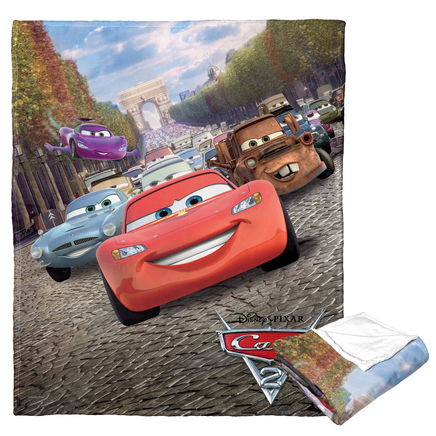 Disney cars best sale fleece blanket