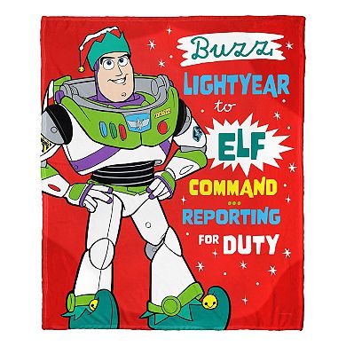 Disney / Pixar Toy Story Lightyear Silk Touch Throw Blanket