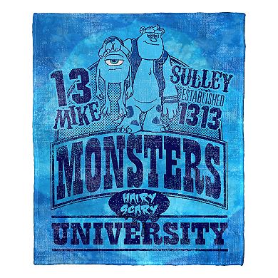 Disney / Pixar's Monsters Inc. Festive Monsters Silk Touch Throw Blanket