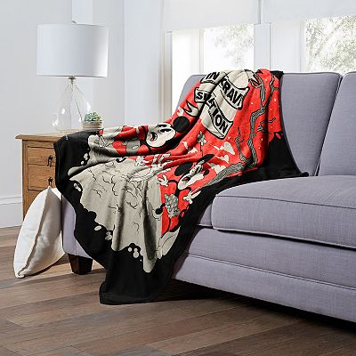 Disney Mickey Minnie Halloween hot throw blanket