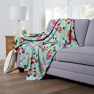 Kohls minnie mouse blanket hotsell