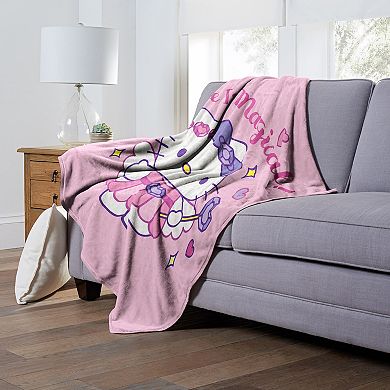 Hello Kitty "Love Is Magical" Fairy Throw Blanket