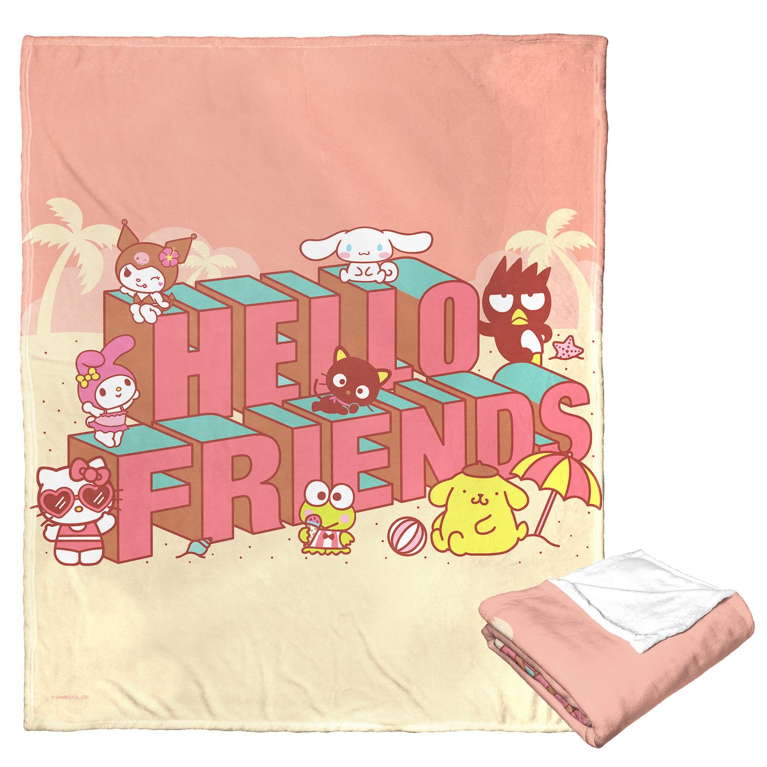 Balloon pusheen discount plush throw blanket