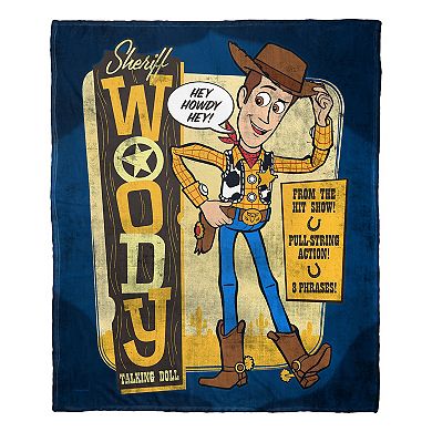 Disney / Pixar's Toy Story Western Woody Silk Touch Throw Blanket