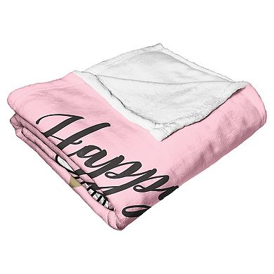 Sanrio Hello Kitty Happy Holidays Silky Touch Throw Blanket