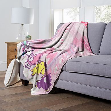 Hello Kitty & Friends Kawaii Tokyo Silky Touch Throw Blanket