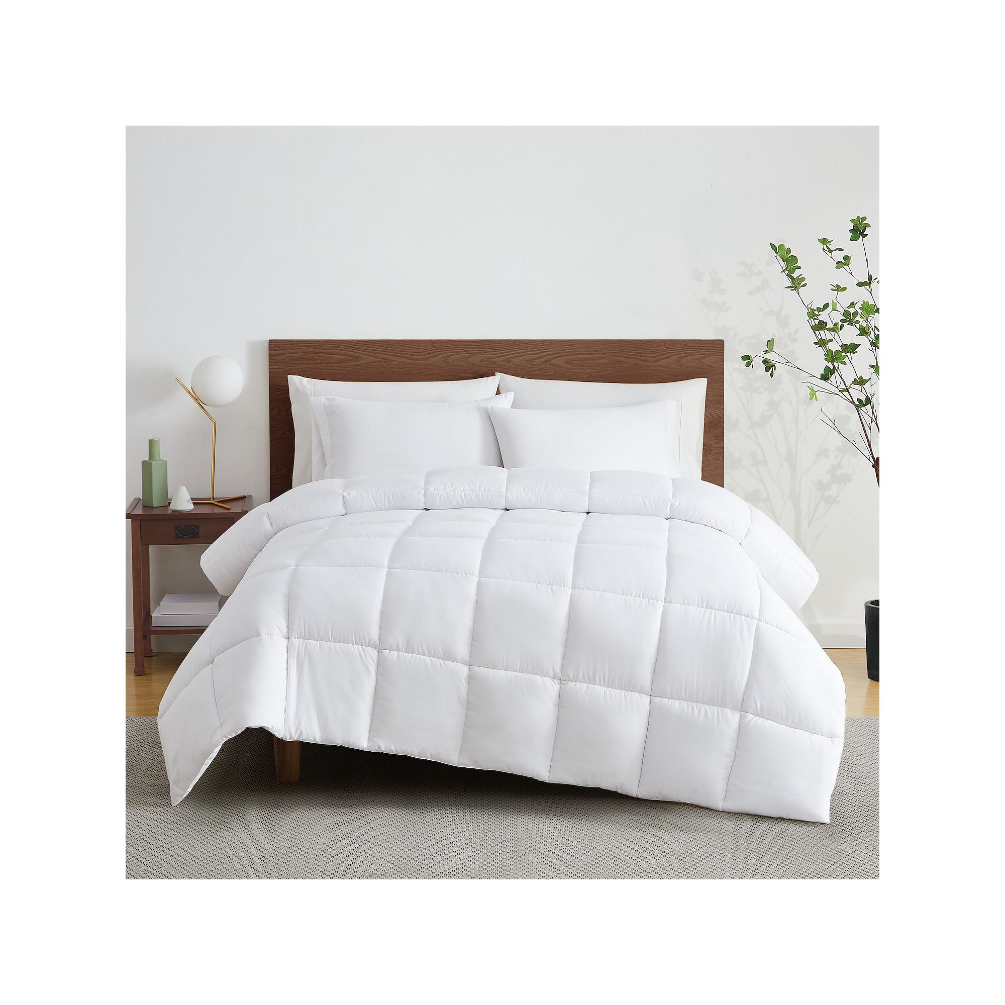 Cannon Heritage Down-Alternative Reversible Comforter, White