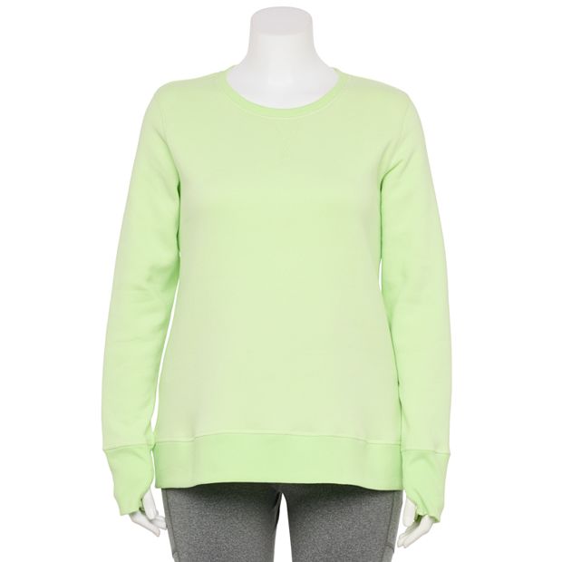 Plus Size Tek Gear® Ultrasoft Fleece Sweatshirt suitable for a wide range  of occasions