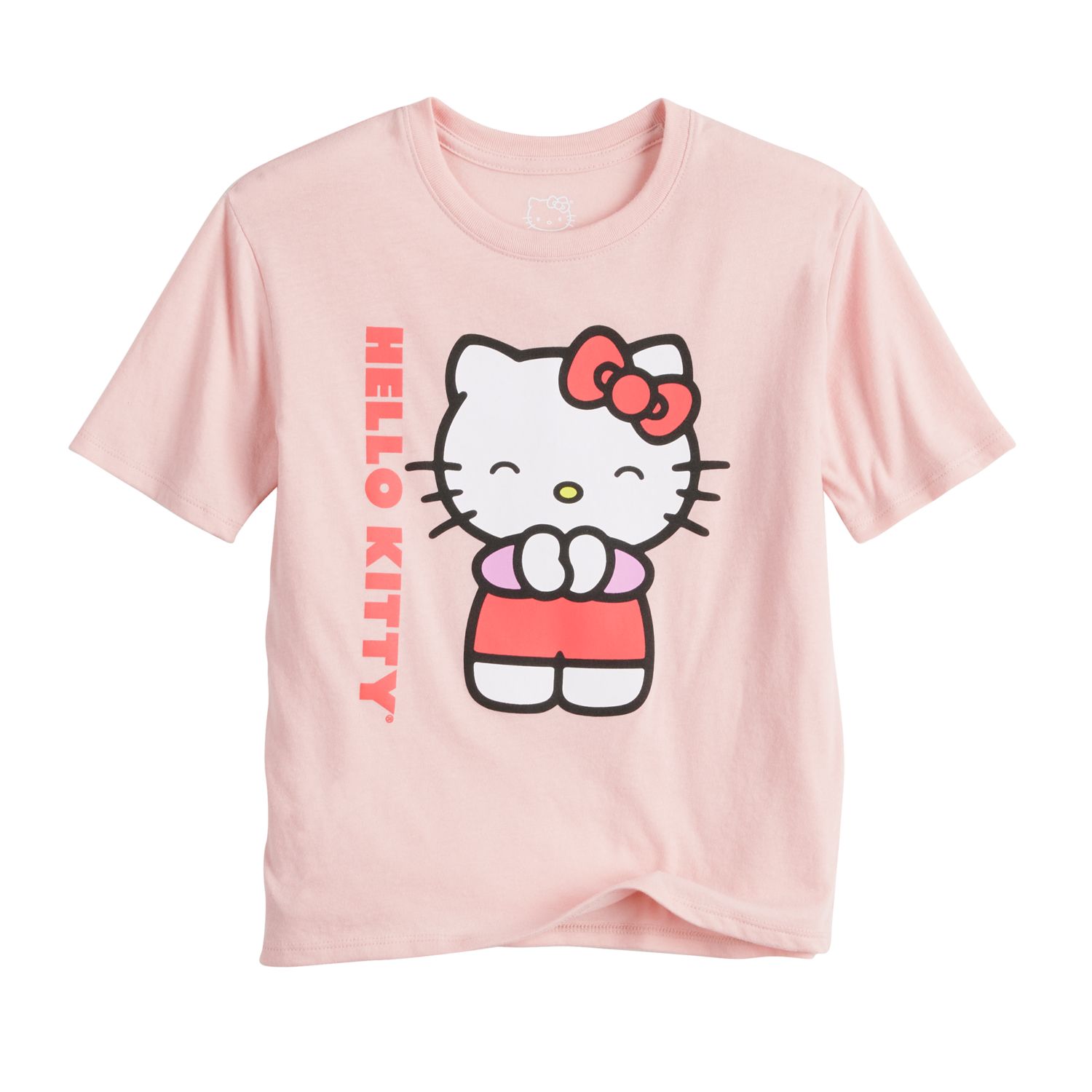 LCW Kids T-shirt Imprimé Hello Kitty Col Rond pour Filles -S5NG57Z4-Q6K