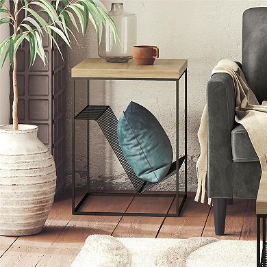 Mr. Kate Neely Records End Table