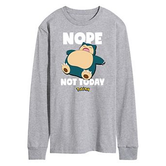 Men's Pokemon Nope Not Today Long Sleeve