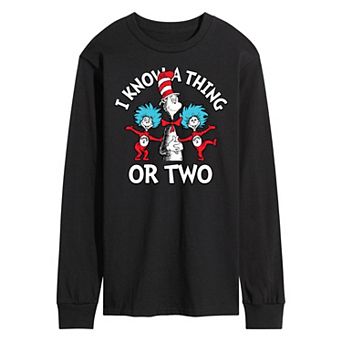 Men's Dr Seuss Know A Thing Or Two Long Sleeve