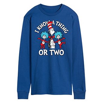 Men's Dr Seuss Know A Thing Or Two Long Sleeve