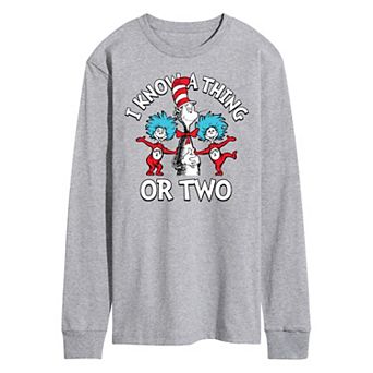 Men's Dr Seuss Know A Thing Or Two Long Sleeve