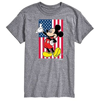 Disney's Mickey Mouse Men's Flag Graphic Tee