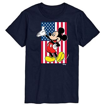 Disney's Mickey Mouse Men's Flag Graphic Tee