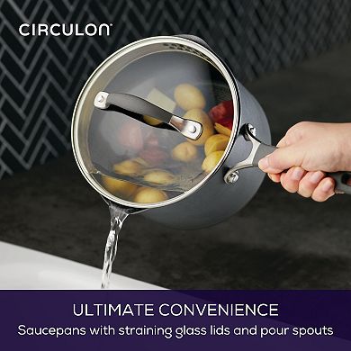 Circulon A1 Series 3-qt. Sauce Pan with Lid