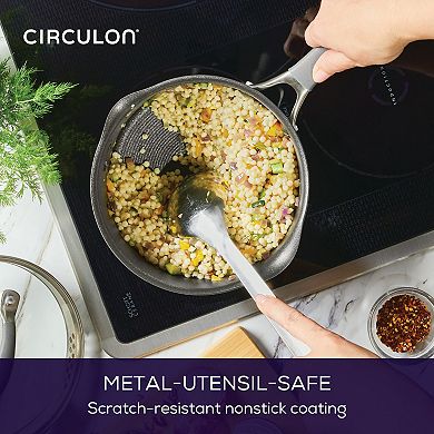 Circulon A1 Series 3-qt. Sauce Pan with Lid