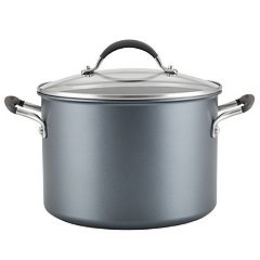 Oster Adenmore 8 Quart Stock Pot with Tempered Glass Lid 