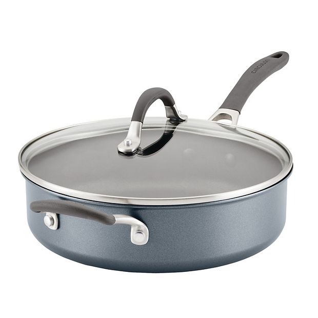 Circulon Radiance Hard Anodized Nonstick Frying Pan with Helper