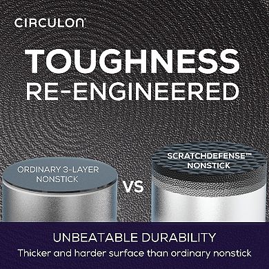 Circulon® A1 Series 11.5-in. ScratchDefense Nonstick Induction Sauté Pan