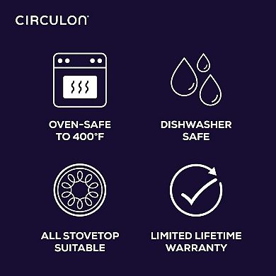 Circulon® A1 Series 11.5-in. ScratchDefense Nonstick Induction Sauté Pan