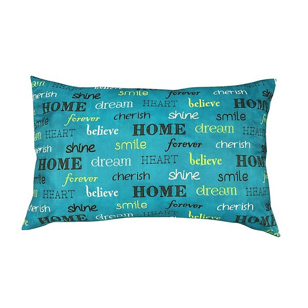 Harper Lane Inspire King Throw Pillow - Teal