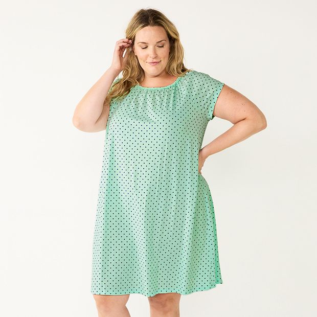 Croft and barrow cotton nightgowns plus size new arrivals