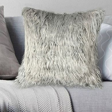 Harper Lane Casey Long Faux Fur Throw Pillow