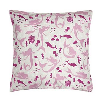 Harper Lane® Mermaid Print Throw Pillow