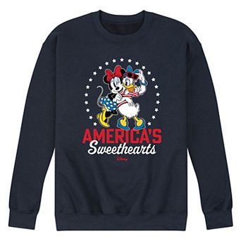 Disney's Men's Americas Sweethearts Fleece Sweatshirt