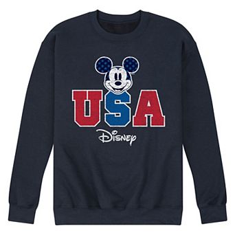 Disney's Mickey Mouse Men's USA Fleece Sweatshirt