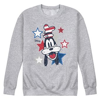 Disney's Men's Americana Goofy Fleece Sweatshirt