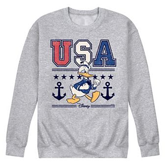 Disney's Men's USA Ronald Fleece Sweatshirt