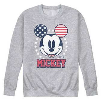 Disney's Mickey Mouse Men's USA Ears Fleece Sweatshirt