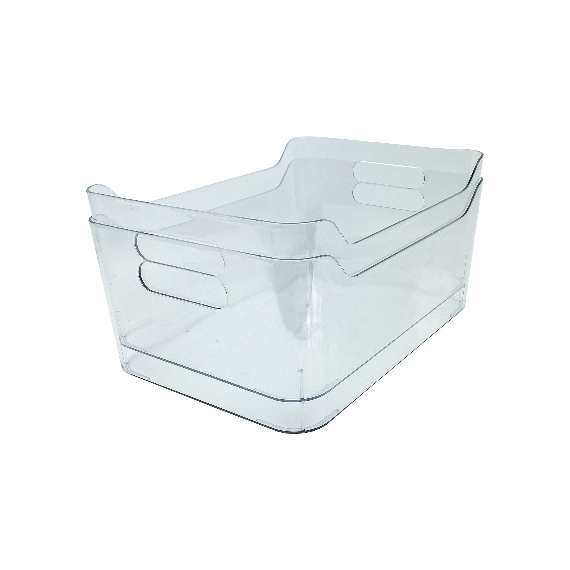 Belle Maison 2-pc. Small Clear Plastic Organizer Bin Set