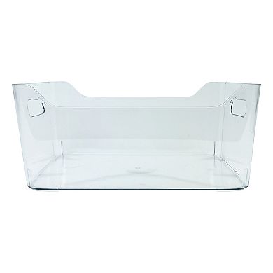 Belle Maison 2-pc. Clear Plastic Organizer Bin Set