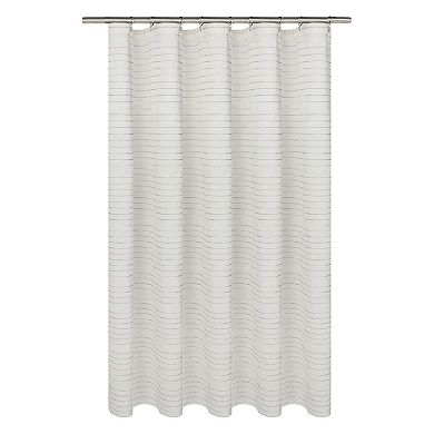 Sonoma Goods For Life® Weft Striped Shower Curtain