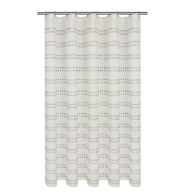 Sonoma Goods For Life® Striped Woven Shower Curtain