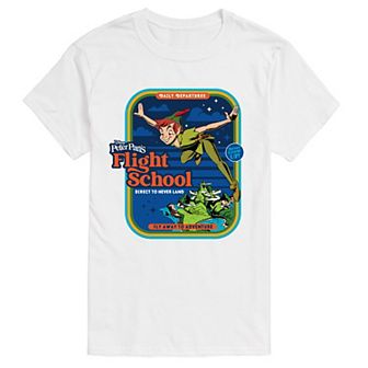 Disney's Peter Pan Big & Tall Flight School Graphic Tee