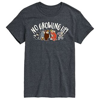 Disney's Peter Pan Big & Tall No Growing Up Graphic Tee