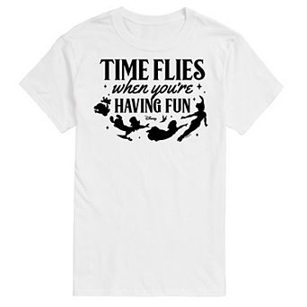 Disney's Peter Pan Big & Tall Time Flies Graphic Tee