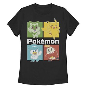 Juniors' Pokemon Paldea's Newest Starters Graphic Tee