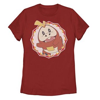Juniors' Pokemon Fire Croc Fuecoco Graphic Tee